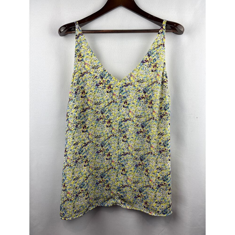 Women’s Cabi Large Multicolored Floral Tank Blouse